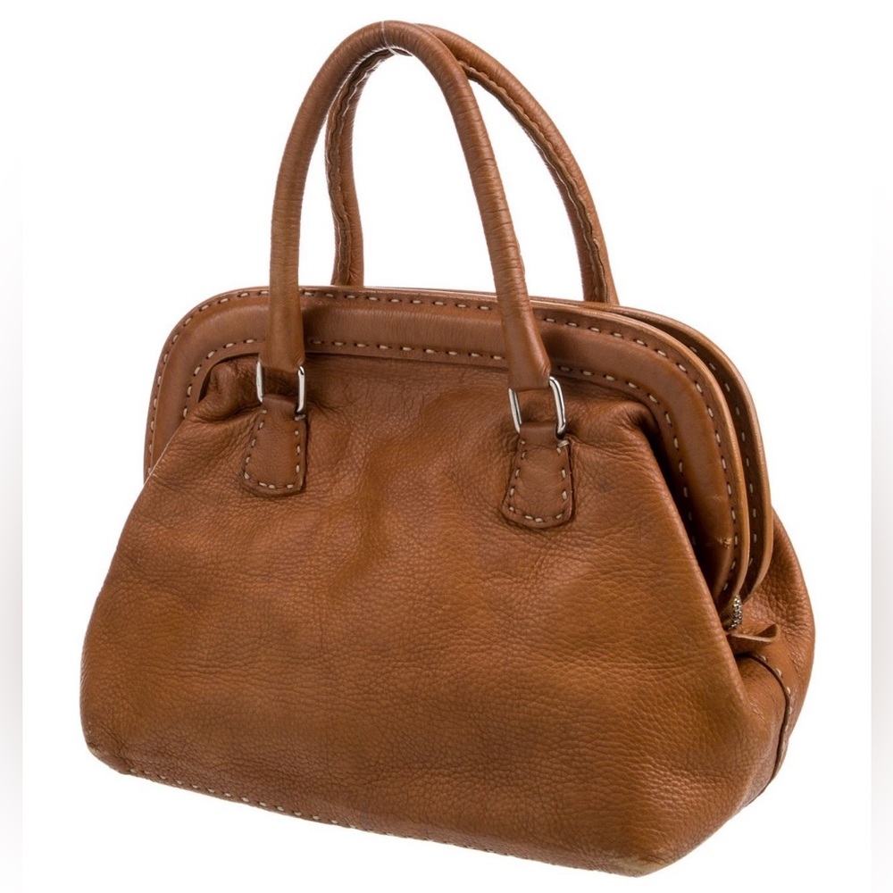 Fendi Peekaboo ISeeU Selleria Handbag (Retail $4,200)